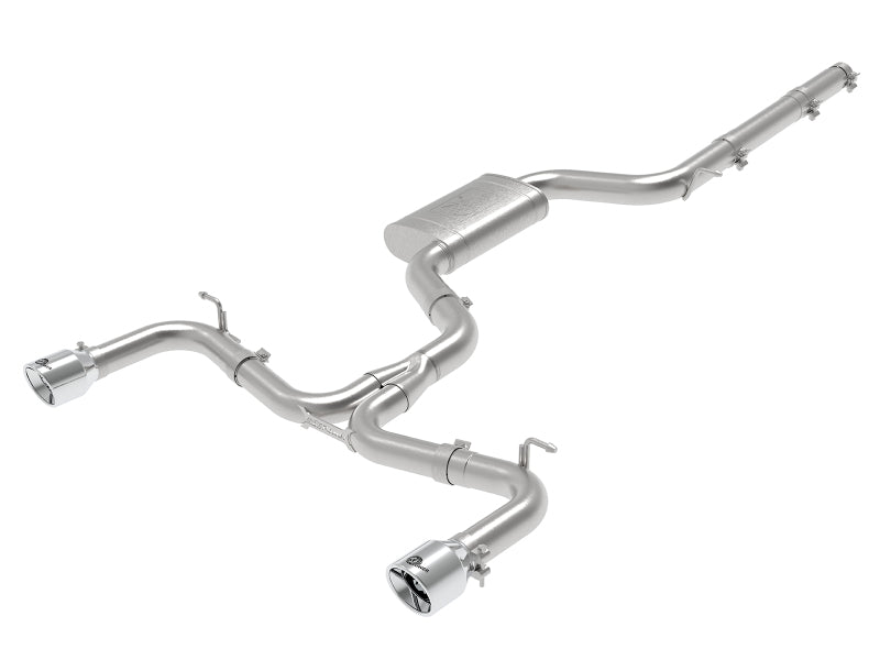 aFe MACHForce XP 3in-2.5in SS Exhaust Cat-Back 15-17 Volkswagen GTI (MKVII) L4-2.0L (t) - Polished Catback aFe