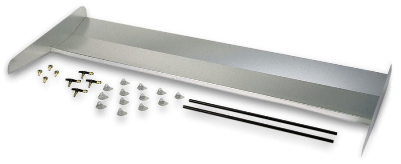 Moroso Universal Rear Spoiler Kit w/Struts - 57in x 24in x 12in - Aluminum Spoilers Moroso