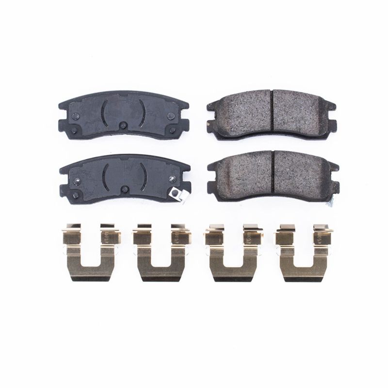 Power Stop 1993 Cadillac Allante Rear Z17 Evolution Ceramic Brake Pads w/Hardware Brake Pads - OE PowerStop