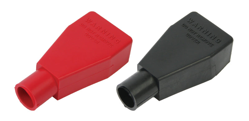 Moroso Battery Post Boots - 1 Black - 1 Red Battery Accessories Moroso