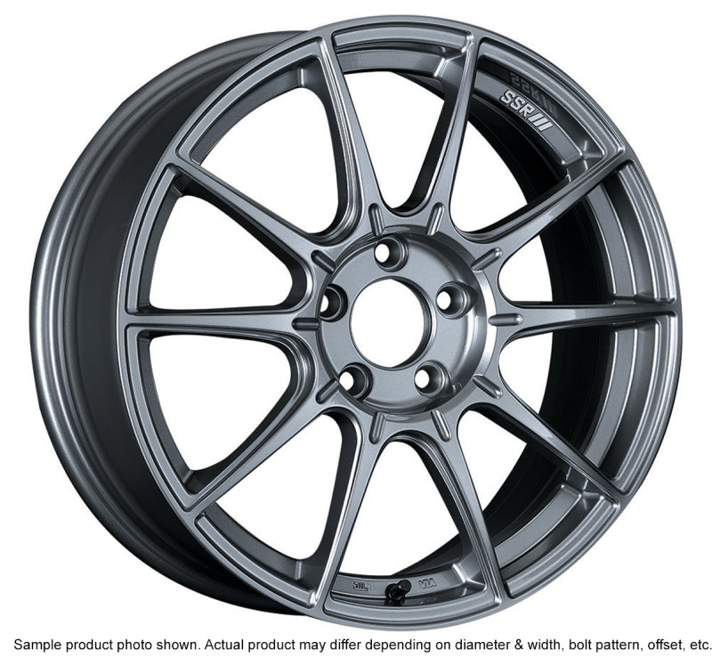 SSR GTX01 17x9 5x100 38mm Offset Dark Silver Wheel Wheels - Cast SSR