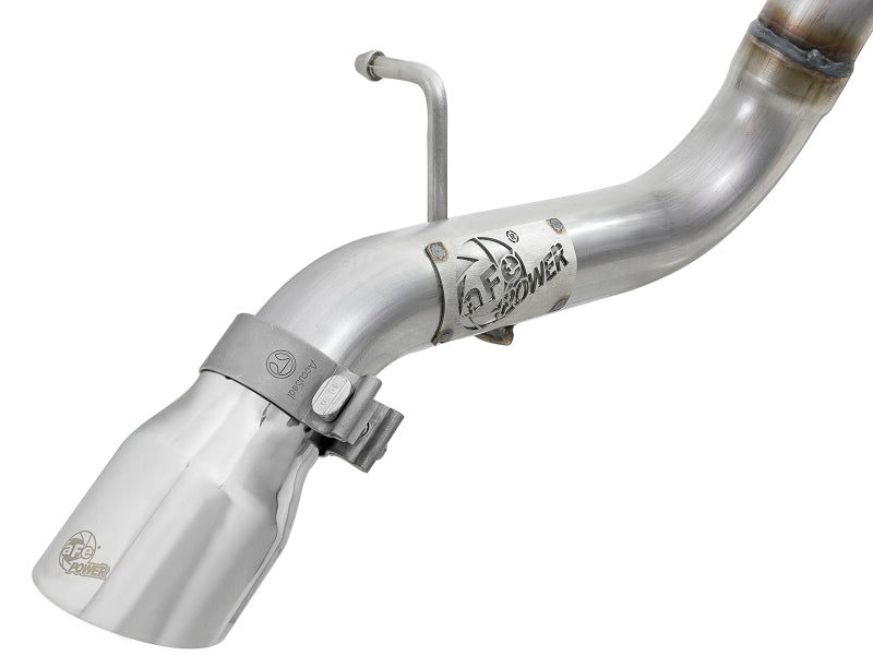 aFe MACH Force-Xp 2.5in Catback High-Tuck Exhaust 18-21 Jeep Wrangler (JL)3.6L 4-Door - Polished Tip Catback aFe