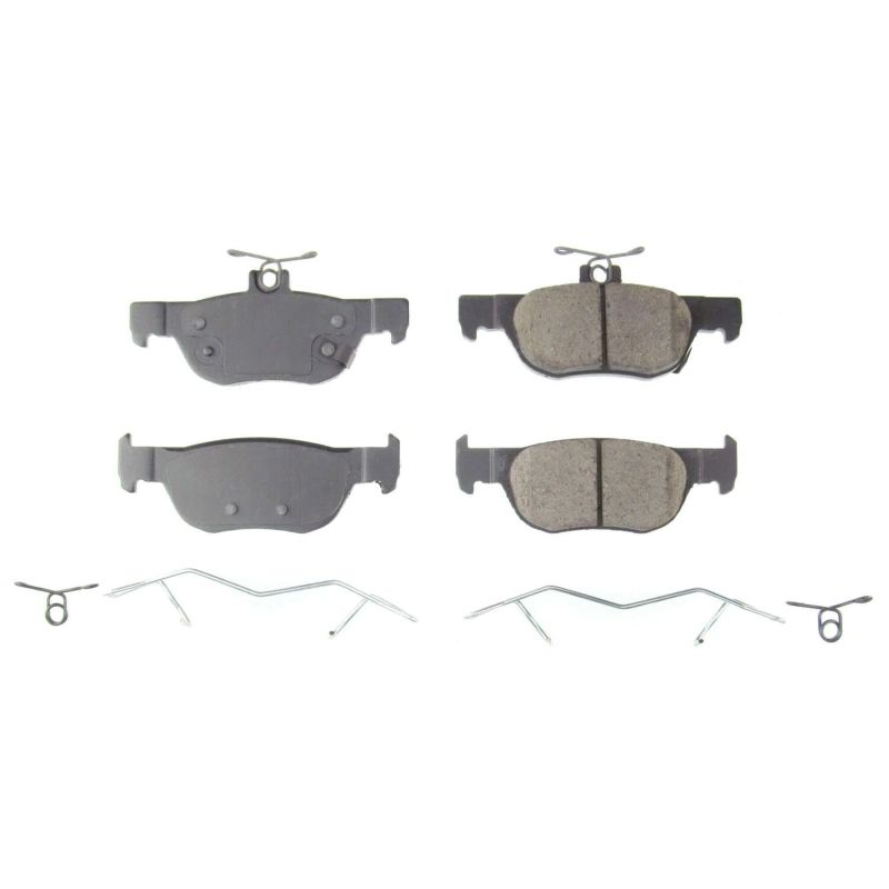 Power Stop 2019 Mazda 3 Rear Z17 Evolution Ceramic Brake Pads w/Hardware Brake Pads - OE PowerStop