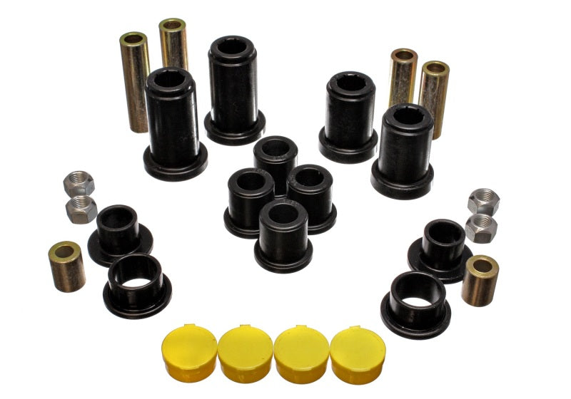 Energy Suspension 99-07 General Motors (Various) Black Front End Control Arm Bushing Set Bushing Kits Energy Suspension