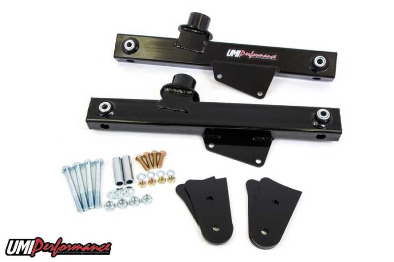 UMI Performance 79-98 Ford Mustang Rear Lift Bars Traction Bars UMI Performance