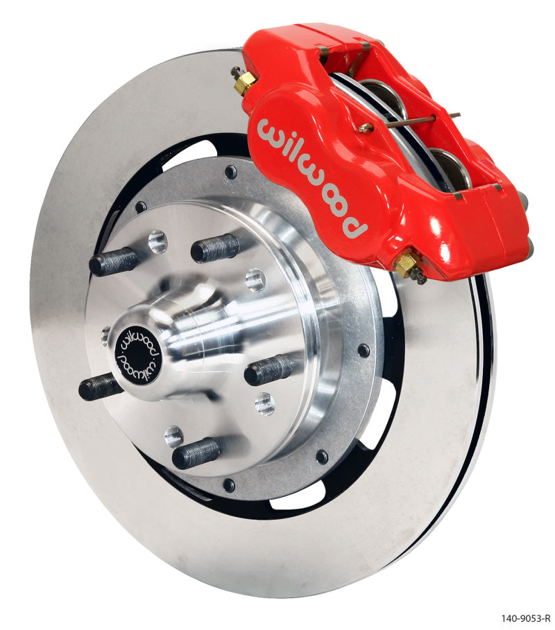 Wilwood Forged Dynalite Front Kit 12.19in Red 79-81 Camaro Big Brake Kits Wilwood