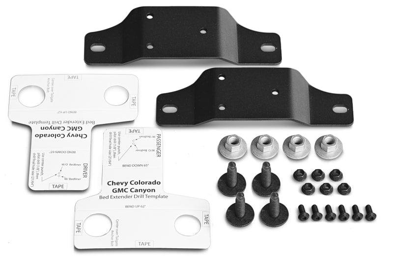 AMP Research 19-22 Chevrolet/GMC Colorado/Canyon Bedxtender HD Kit - Black Bed Bars AMP Research