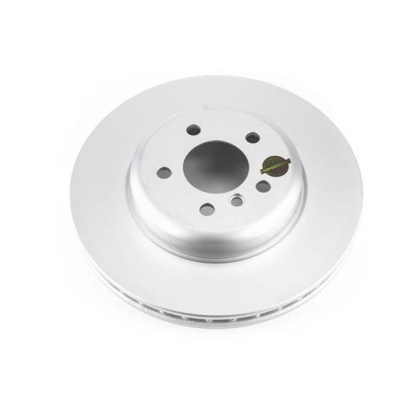 Power Stop 14-16 BMW 535d Front Evolution High Carbon Geomet Coated Rotor Brake Rotors - OE - Cryo PowerStop