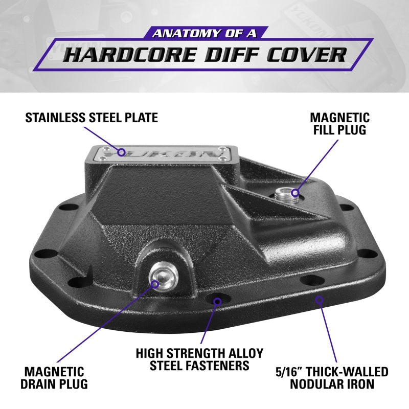 Yukon Gear Hardcore Diff Cover for Dana 50/60/70 Diff Covers Yukon Gear & Axle