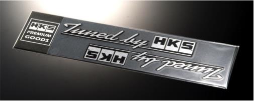 HKS HKS STICKER tuned by BLACK 2pcs Stickers/Decals/Banners HKS