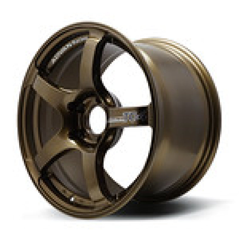 Advan TC4 17x7.5 +48 5x114.3 Racing Umber Bronze and Ring Wheel Wheels - Cast Advan