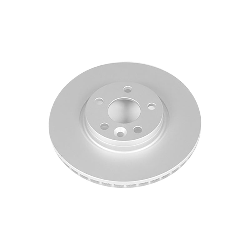 Power Stop 12-15 Land Rover Range Rover Evoque Front Evolution High Carbon Geomet Coated Rotor Brake Rotors - OE - Cryo PowerStop