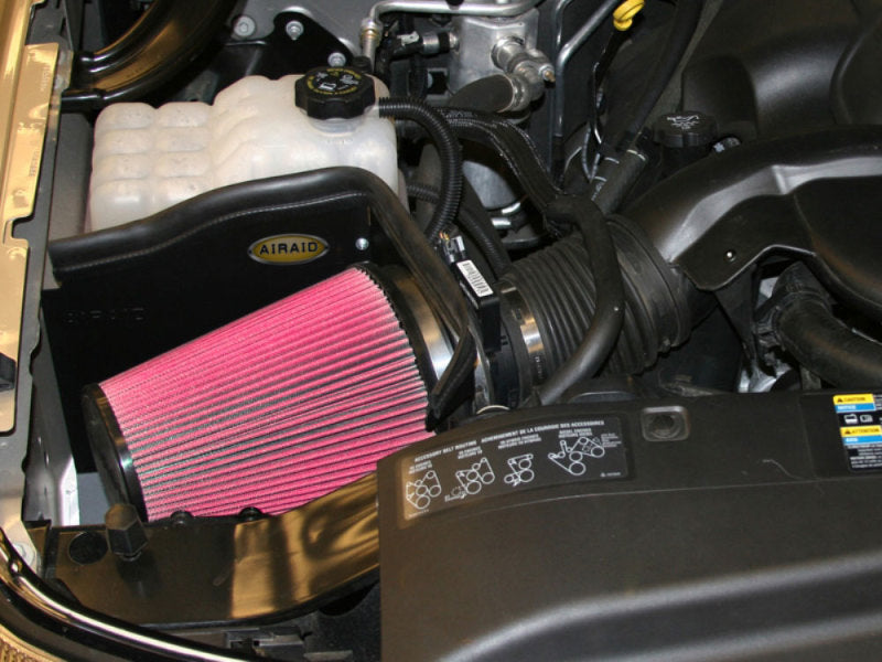 Airaid 99-06 Chevy Silverado 4.8/5.3/6.0L (w/Low Hood) CAD Intake System w/o Tube (Dry / Red Media) Cold Air Intakes Airaid