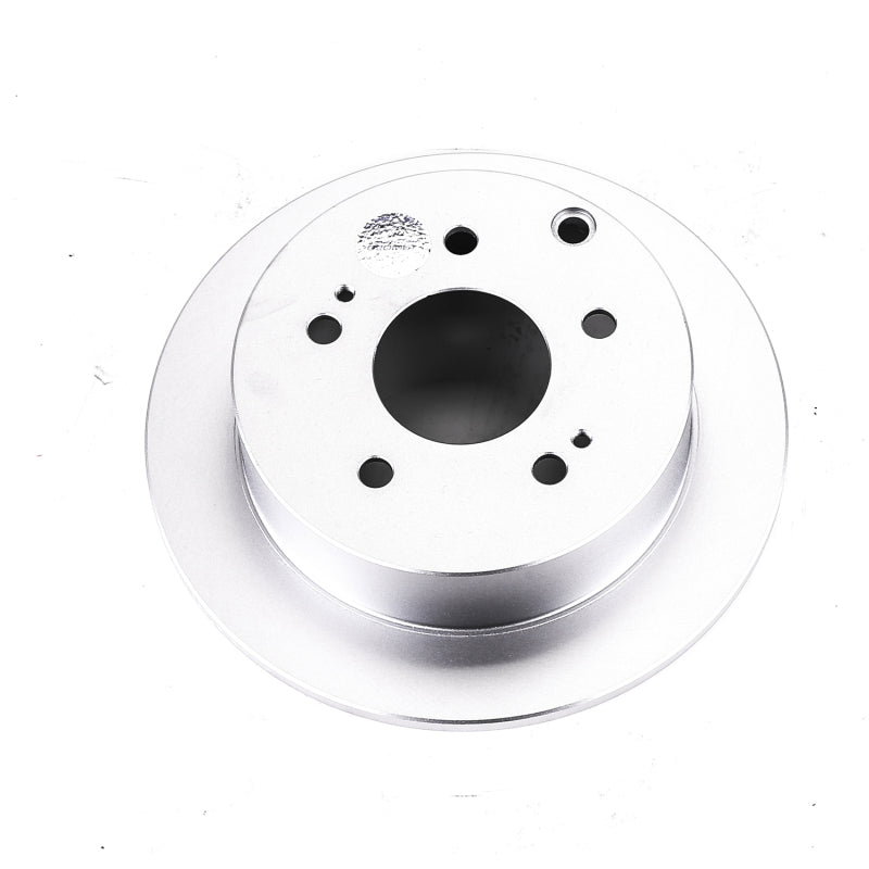 Power Stop 06-12 Mitsubishi Eclipse Rear Evolution Geomet Coated Rotor Brake Rotors - OE - Cryo PowerStop