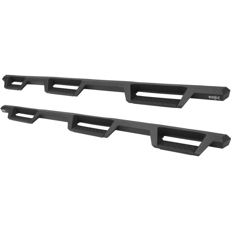 Westin/HDX 07-18 Chevrolet Silverado (Excl. Classic) 6.5ft. Bed Drop W2W Nerf Step Bars - Tex. Blk Nerf Bars Westin