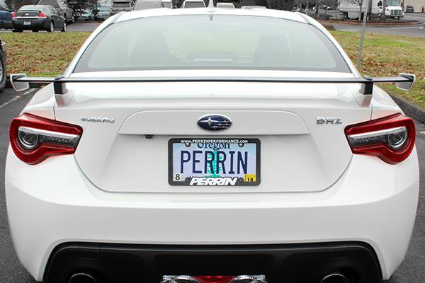 PERRIN 17-20 Subaru BRZ Wing Riser Kit - Black (Will Not Work With 86/GR86) Spoilers Perrin Performance