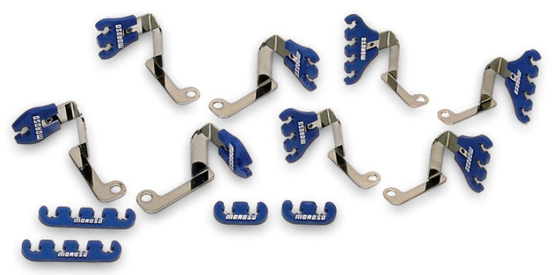 Moroso Chevrolet Big Block Ignition Wire Loom Kit - 7-9mm - Blue Wire Loom Moroso