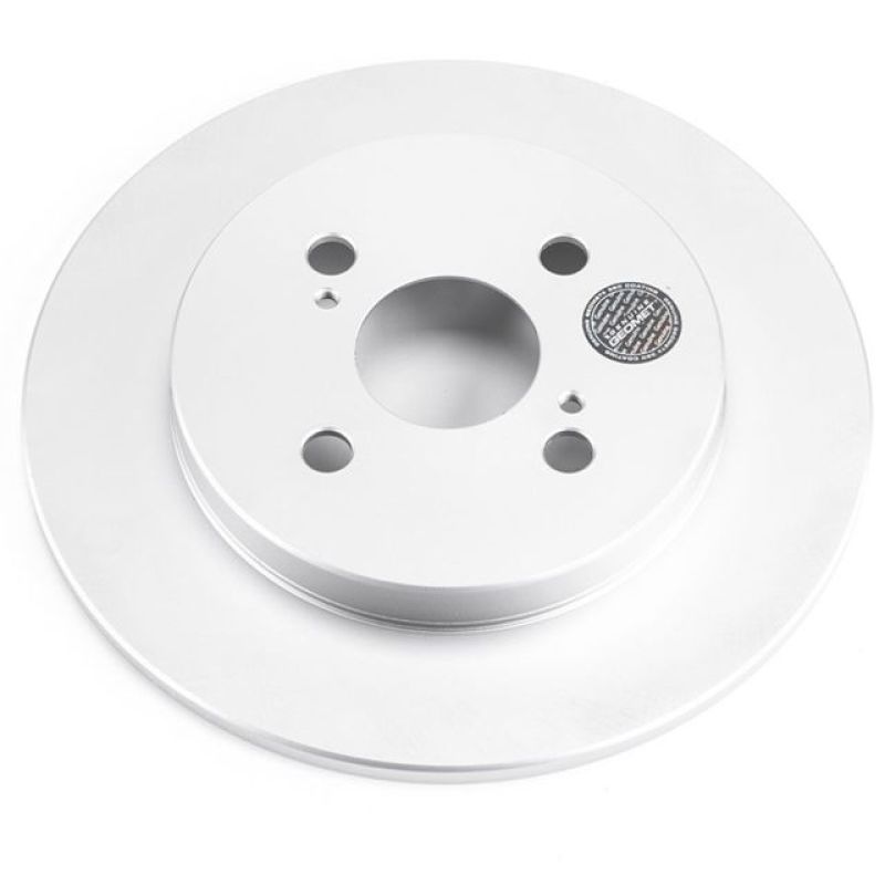 Power Stop 12-18 Toyota Yaris Rear Evolution Geomet Coated Rotor Brake Rotors - OE - Cryo PowerStop