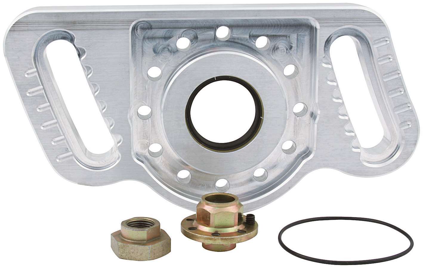 Radiused Climbing Pinion Mount for QC Double Side Panhard, Track Bar, and Rear End Locator Mounts Allstar Performance