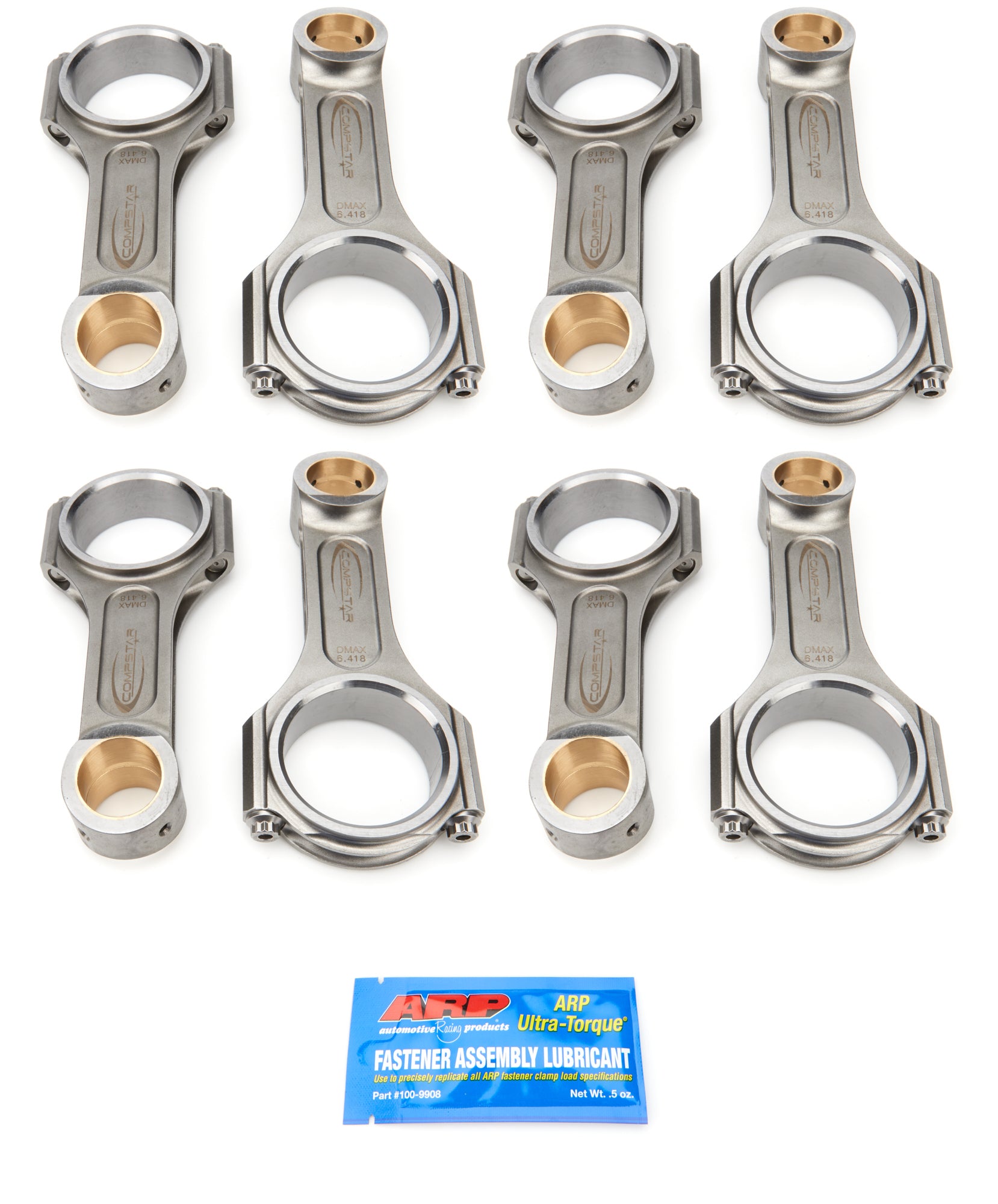 6.418 Duramax H-Beam Rod Set Compstar Xtreme Connecting Rods Callies