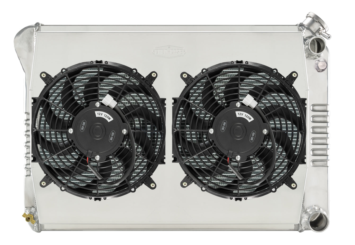 68-79 Nova LS Swap Radiator Kit With Dual 12 Inch Fans Cold Case Radiators Radiator COLD-CASE Radiators