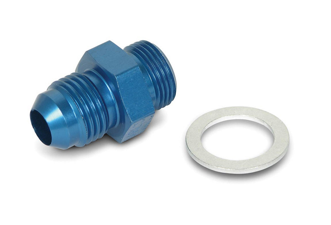 #6 > 9/16-24 Holley AN-NPT Fittings and Components Earl's Performance