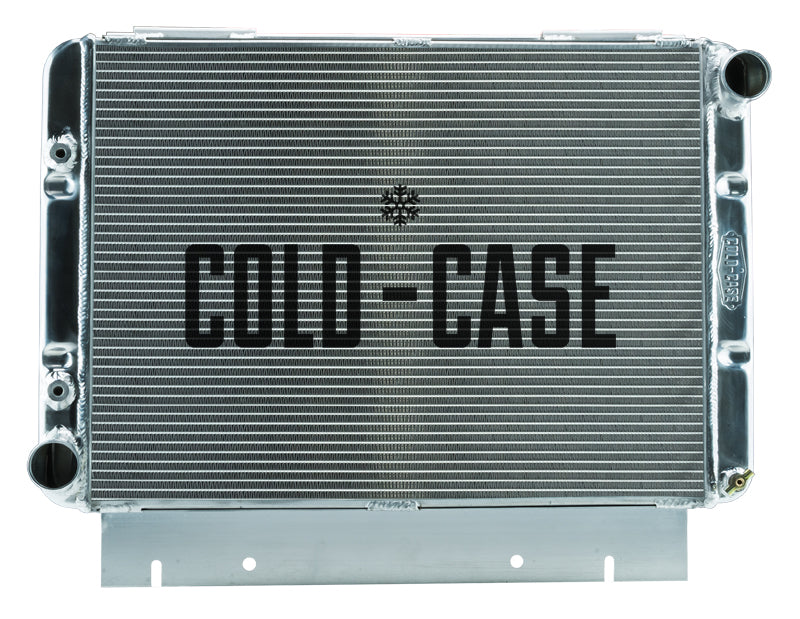60-63 Galaxie Side Tank Aluminum Performance Radiator Automatic Transmission Cold Case Radiators Radiator COLD-CASE Radiators