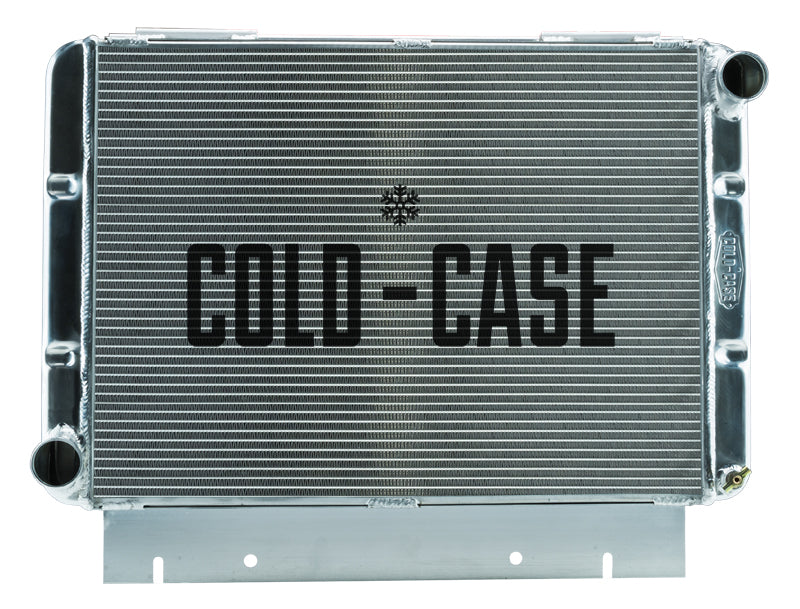 60-63 Galaxie Side Tank Aluminum Performance Radiator Manual Transmission Cold Case Radiators Radiator COLD-CASE Radiators