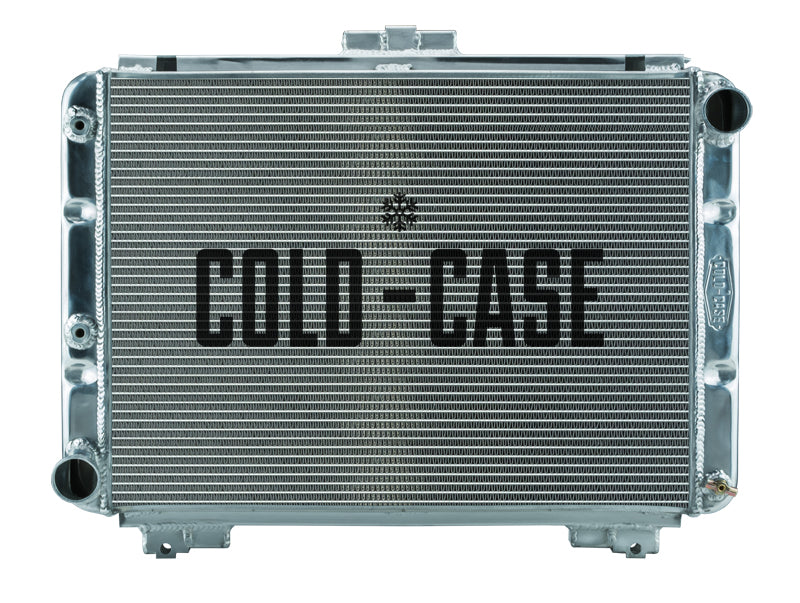 64 Galaxie Side Tank Aluminum Performance Radiator Automatic Transmission Cold Case Radiators Radiator COLD-CASE Radiators