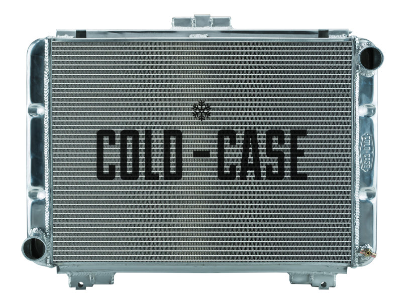 64 Galaxie Side Tank Aluminum Performance Radiator Manual Transmission Cold Case Radiators Radiator COLD-CASE Radiators