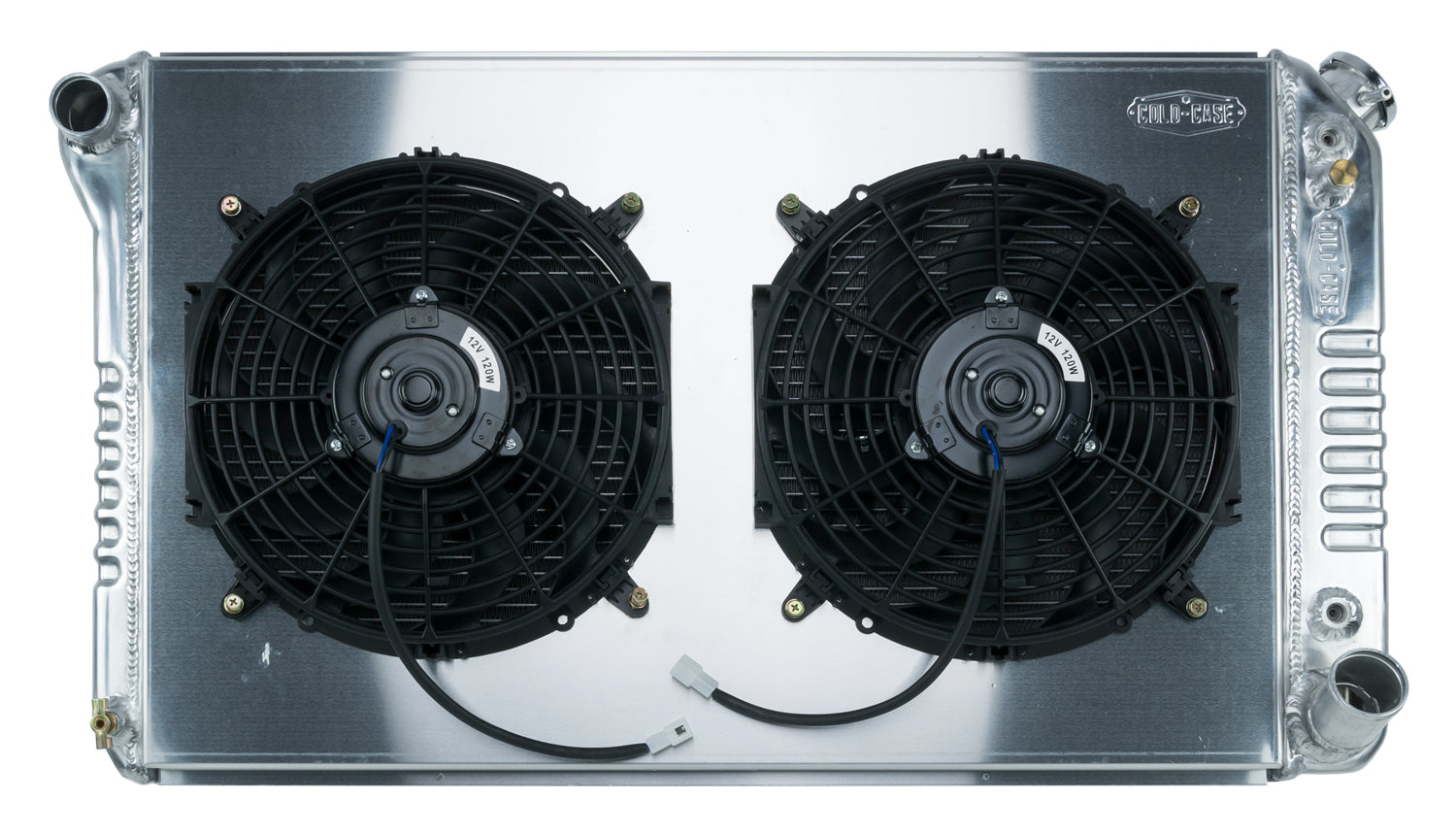67-76 Chevy GMC Pickup Truck Aluminum Radiator And 14 Inch Fan Kit Cold Case Radiators Radiator Kit COLD-CASE Radiators