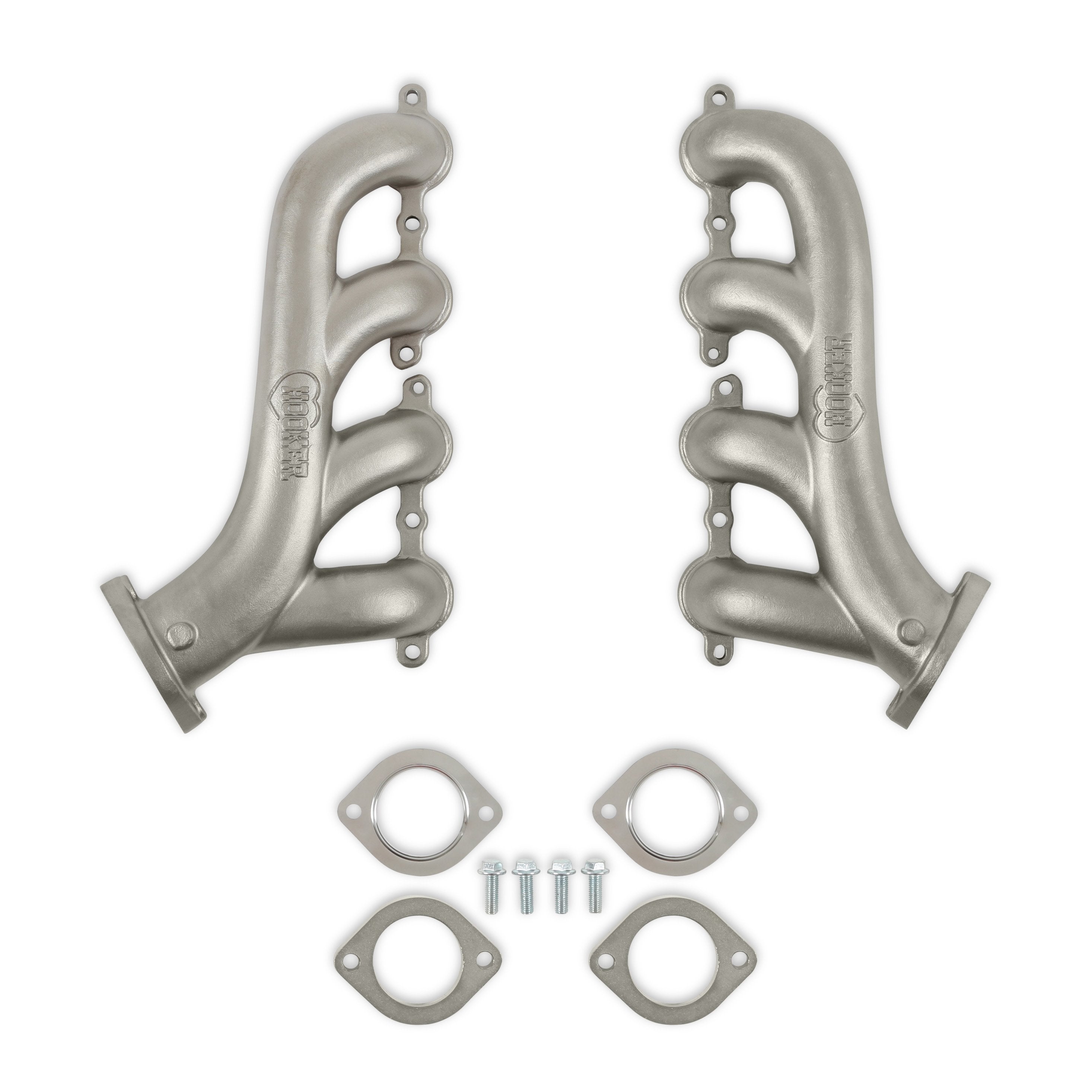 Exhaust Manifold Set GM LS Swap Cast SS Exhaust, Mufflers & Tips Hooker