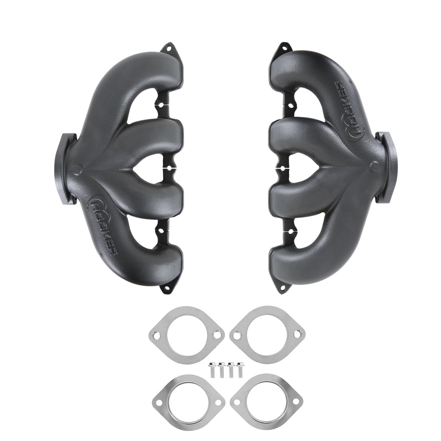 Exhaust Manifold Set GM LT - Center Dump Exhaust, Mufflers & Tips Hooker