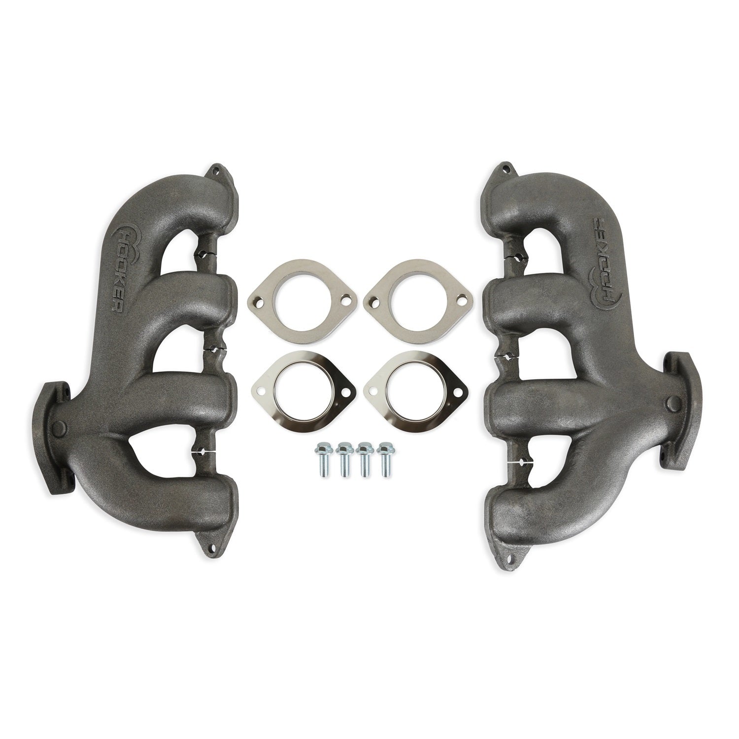 Exhaust Manifold Set GM LT Swap Rear Dump Exhaust, Mufflers & Tips Hooker