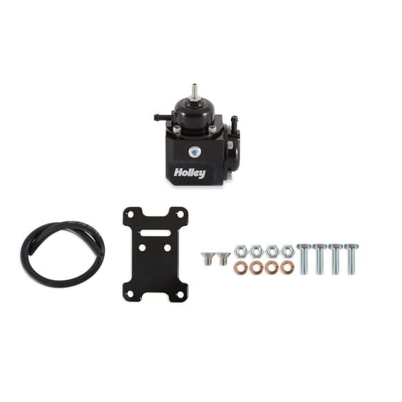 Fuel Regulator/Damper Kit Billet Alm 40-70 PSI Fuel Pressure Regulators Holley