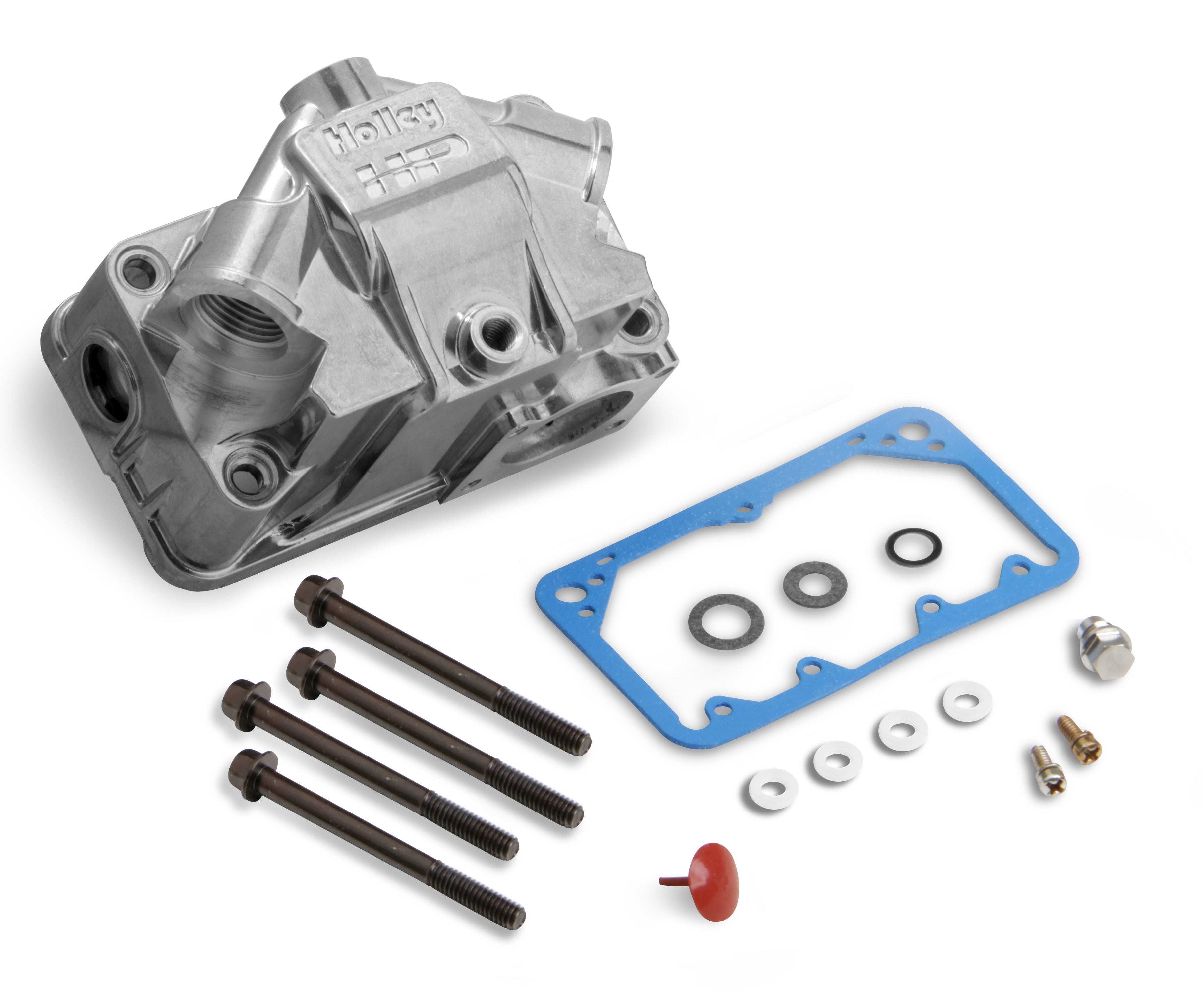 Ultra HP Fuel Bowl Kit Polished Carburetor Bowls Holley