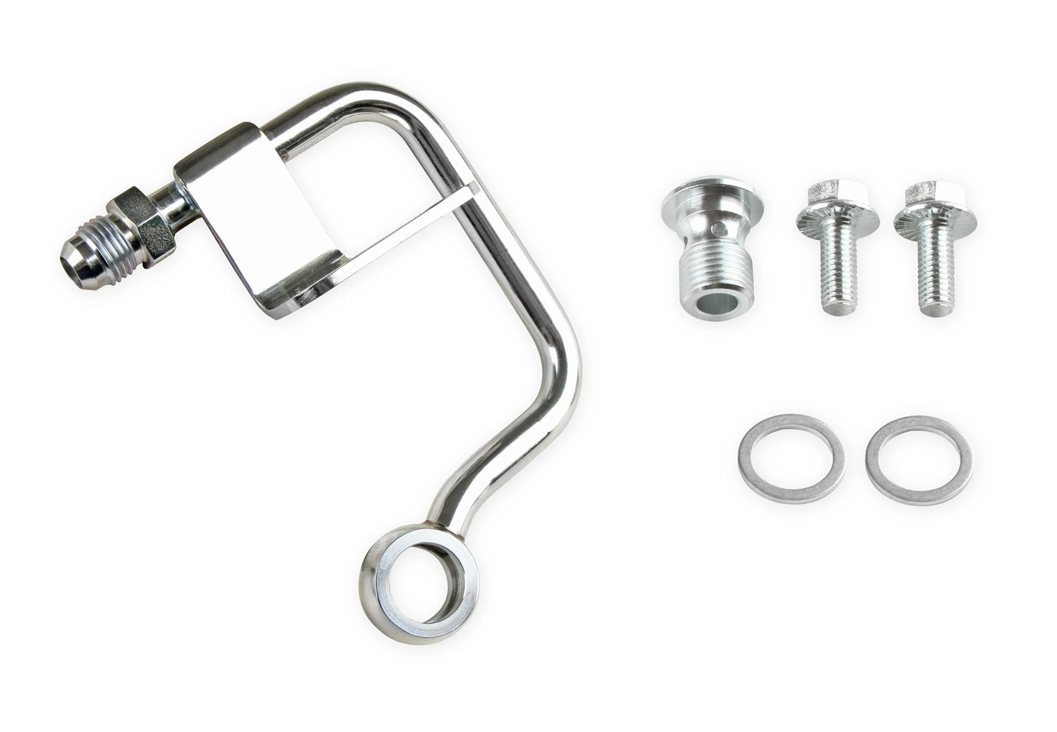 P/S Type II Pressure Line for Mid Bkt Power Steering Hoses and Lines Holley