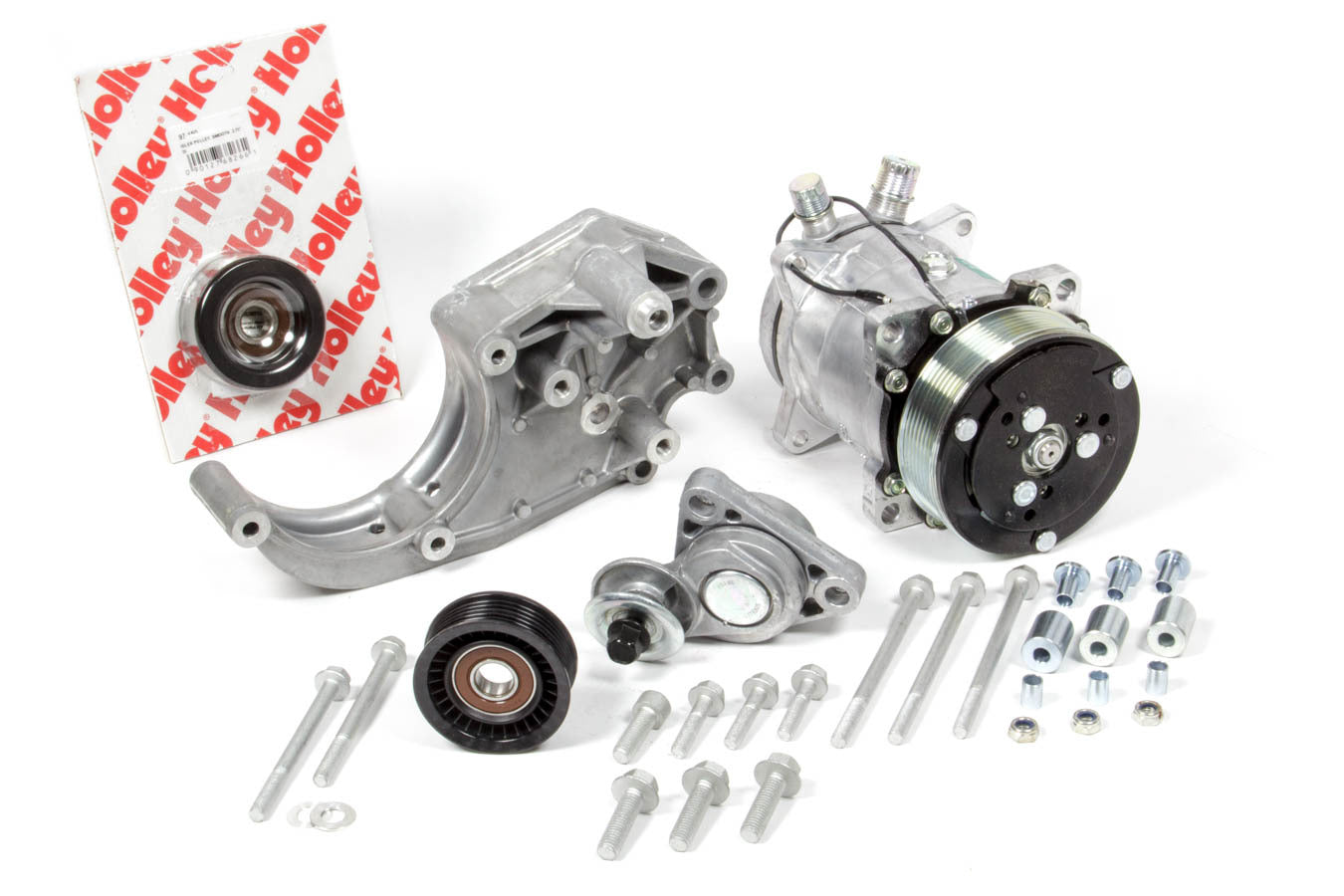 AC Bracket System Kit GM LS Engines Air Conditioning Compressors and Components Holley