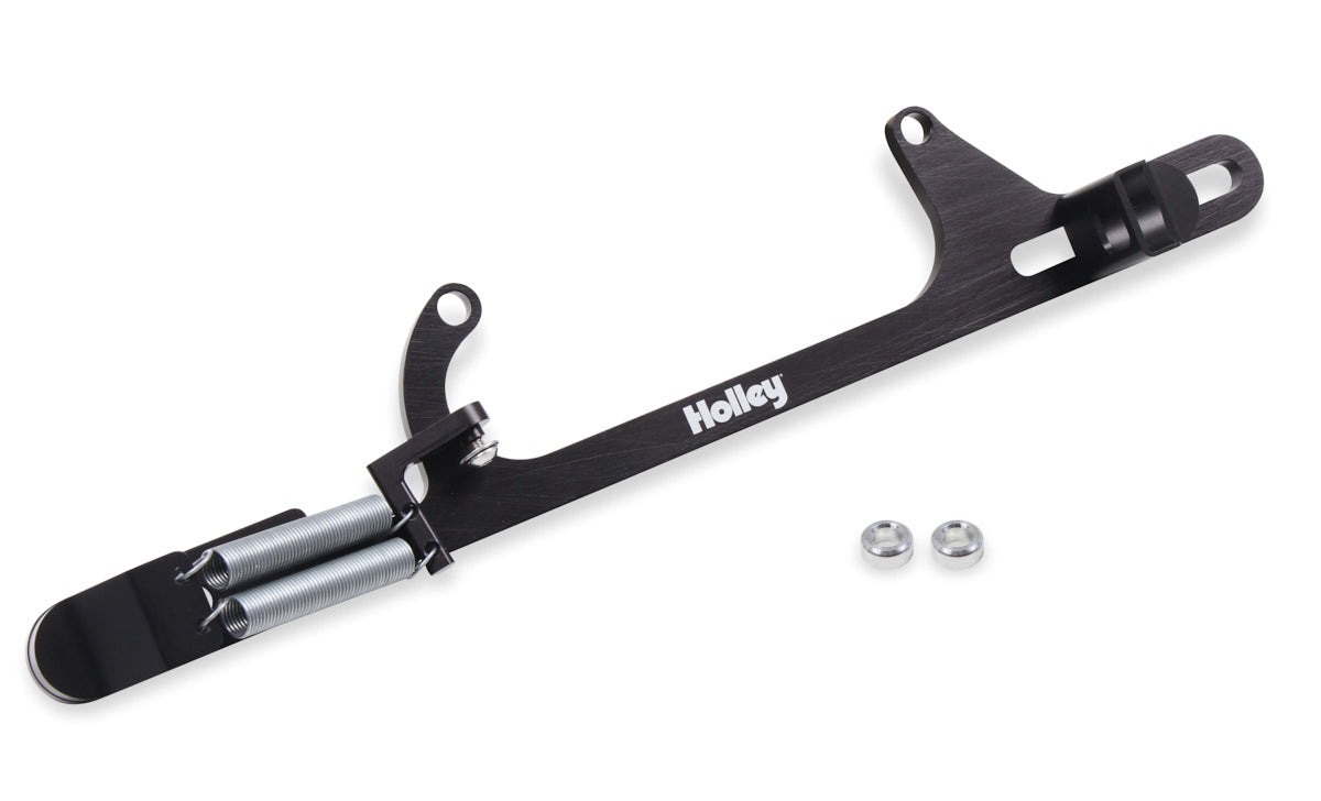 Billet Throttle Bracket Billet Aluminum Black Throttle Brackets Holley