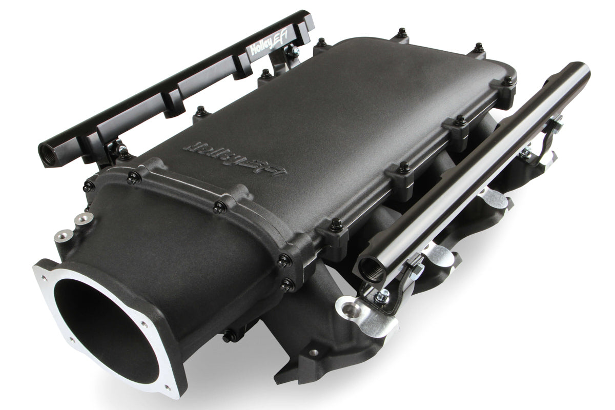 Lo-Ram Intake Manifold Kit LS1/LS2/LS6 Frt Feed Intake Manifolds Holley EFI