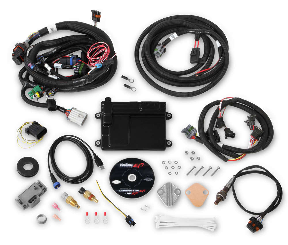 HP ECU & Harness - Ford MPFI NTK Computers and Components Holley