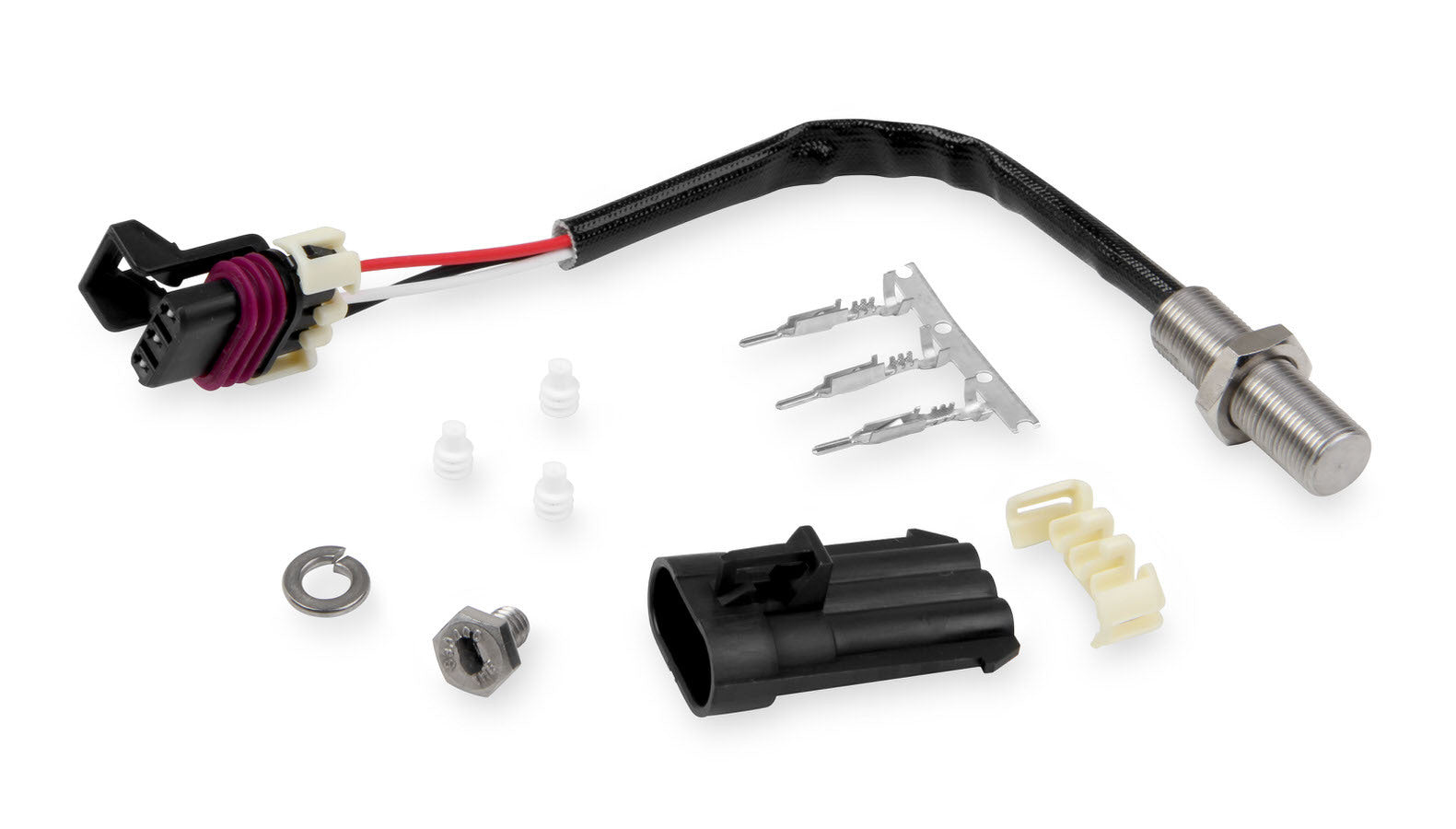 Camshaft Sensor w/Flying Magnet Target 1/4-20x3/8 Speed and Position Sensors Holley