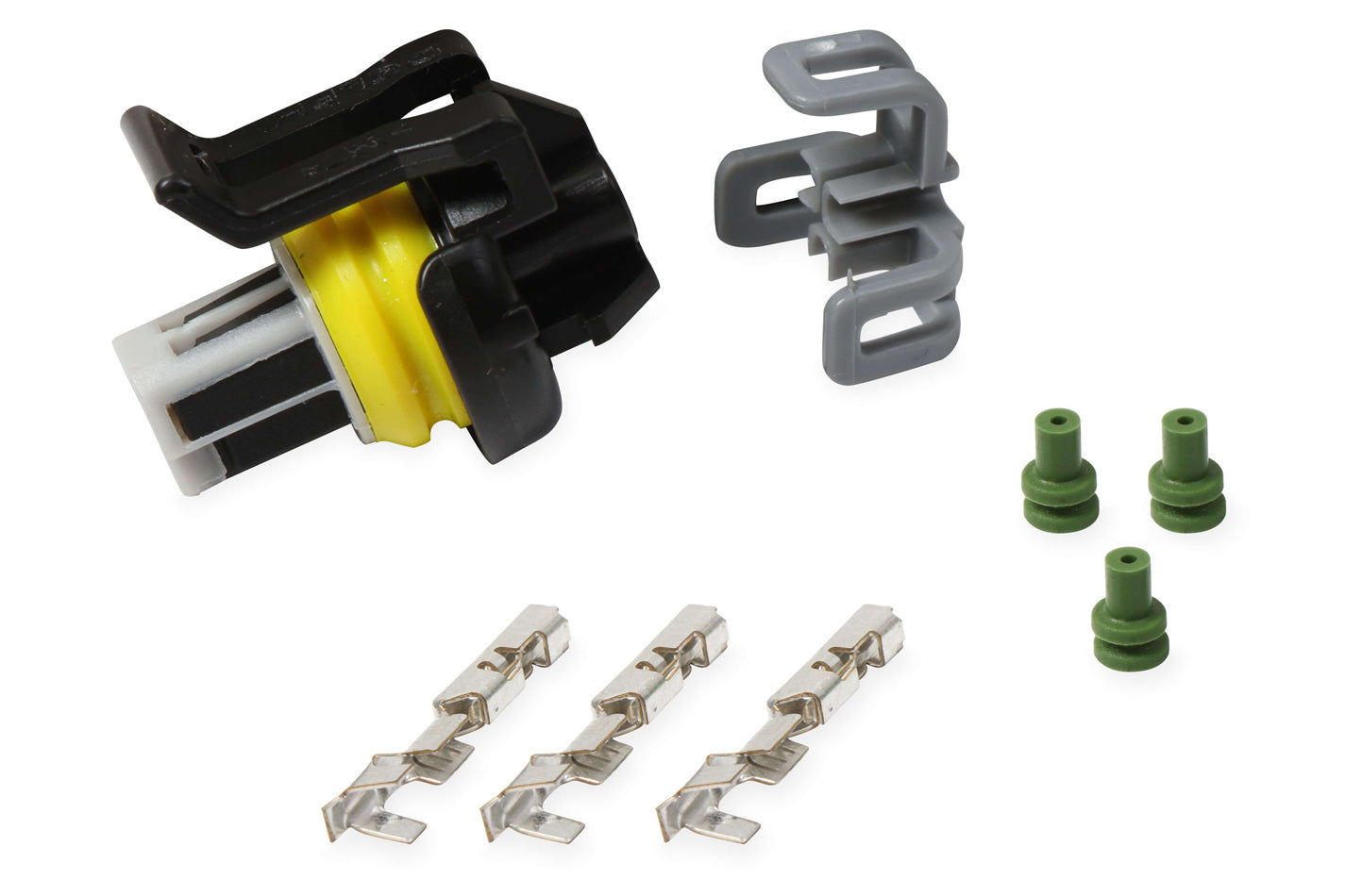 Connector Kit - TPS & Press Transducer Sensors Wiring Connectors and Terminals Holley EFI