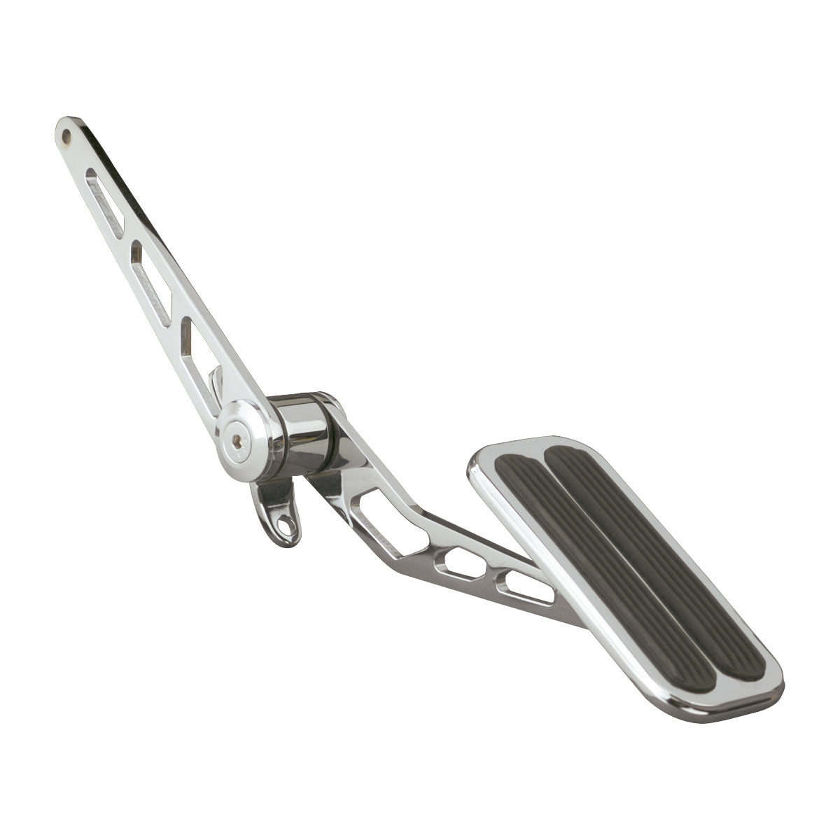 XL Chrome Steel Throttle Pedal - Spr. Loaded Pedal Assemblies and Components Lokar
