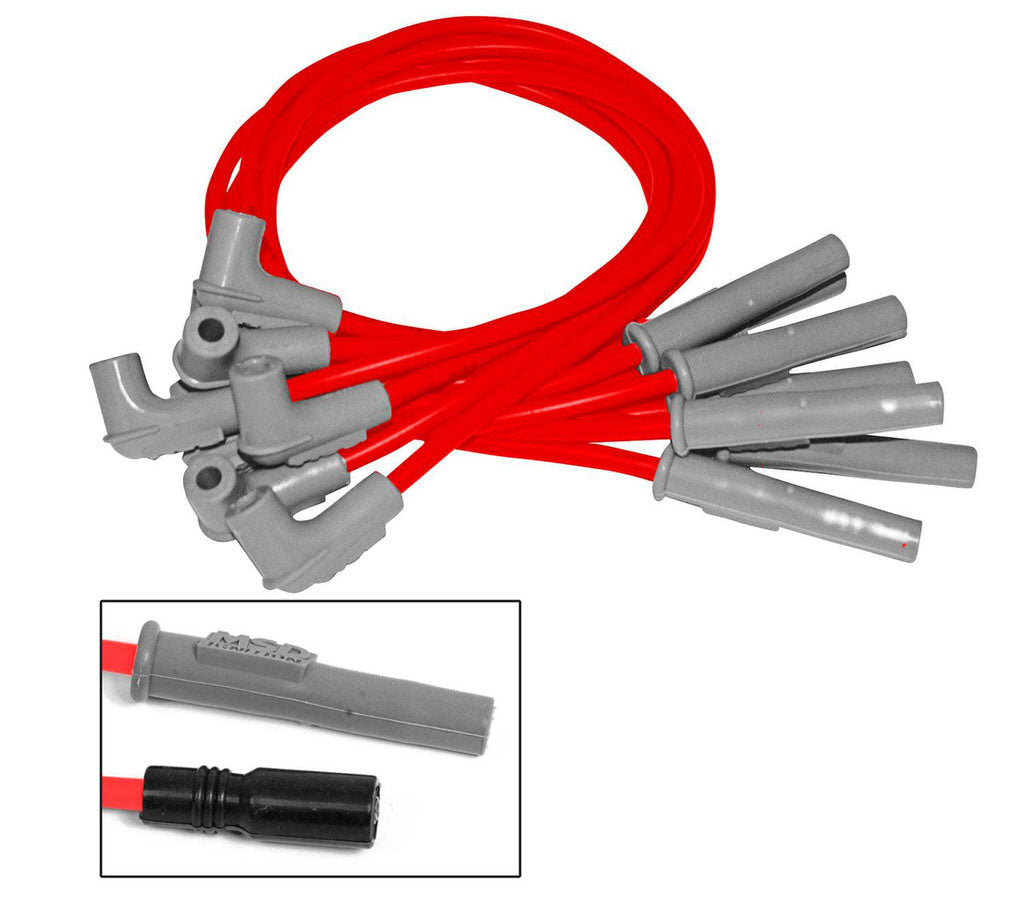 8.5mm Wire Set - Gen III LS-1/6 V8- Universal Spark Plug Wires MSD