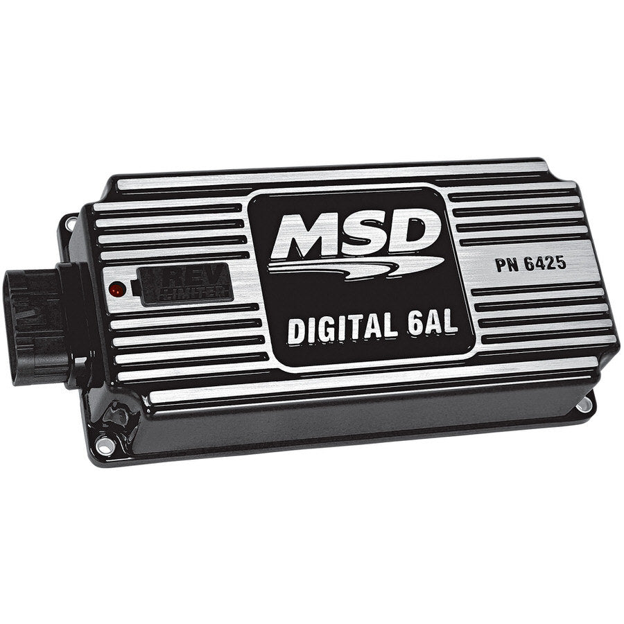 6AL Ignition Control Box Black Ignition Boxes and Controllers MSD