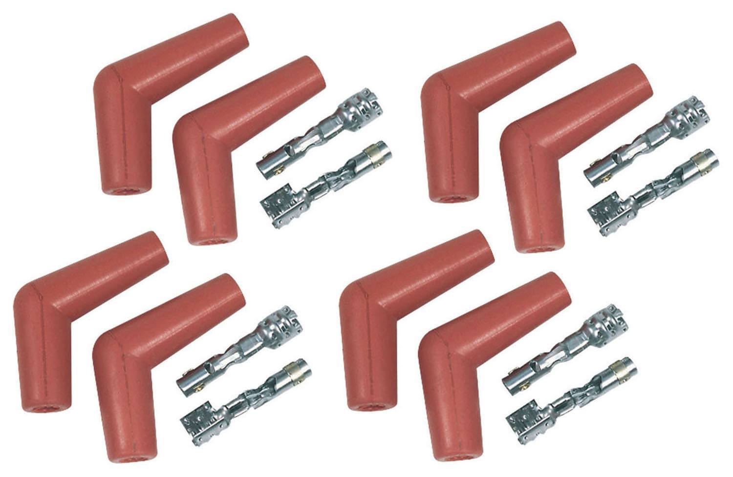 115 Deg Spark Plug Boots 8-Pack Spark Plug Boots MSD
