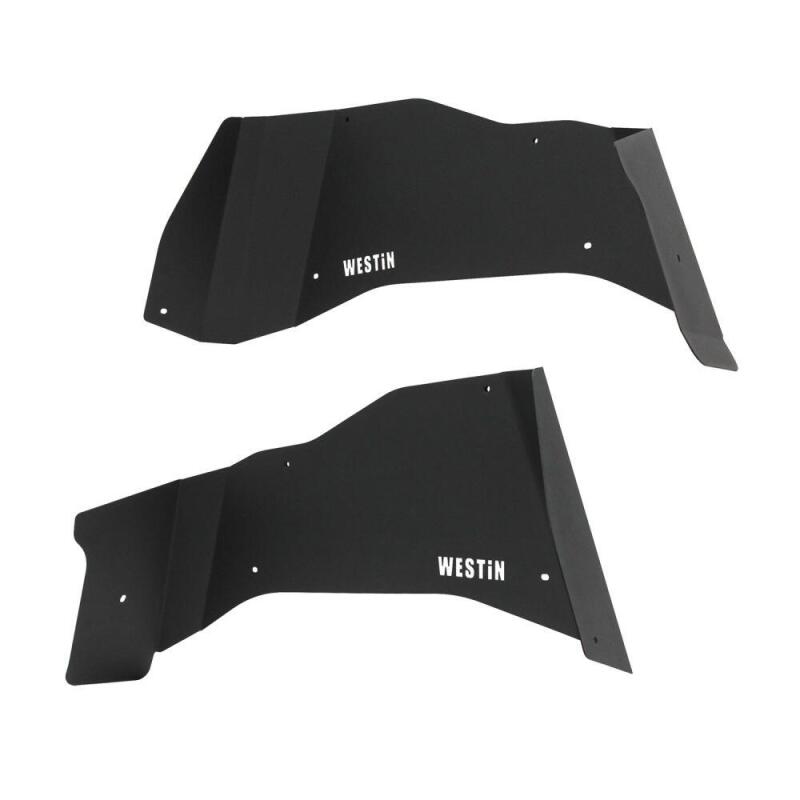 Westin 18-20 Jeep Wrangler JK Inner Fenders - Rear - Textured Black Fenders Westin