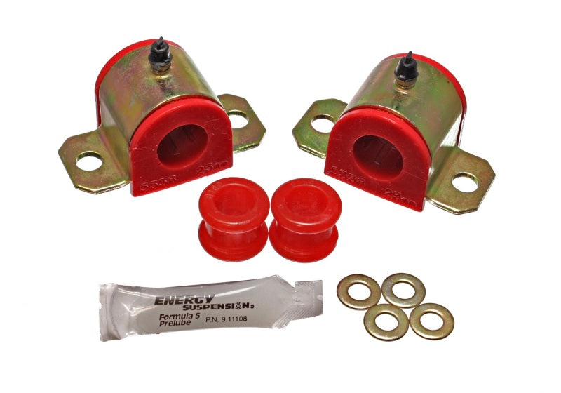 Energy Suspension 92-01 Honda Prelude Red 23mm Front Sway Bar Bushings (Sway Bar end link bushings a Bushing Kits Energy Suspension