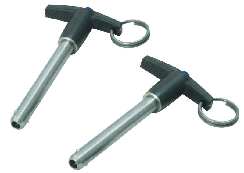 Moroso Quick Release Pin - 1/4in Diameter x 1in Long - 2 Pack Hardware - Singles Moroso